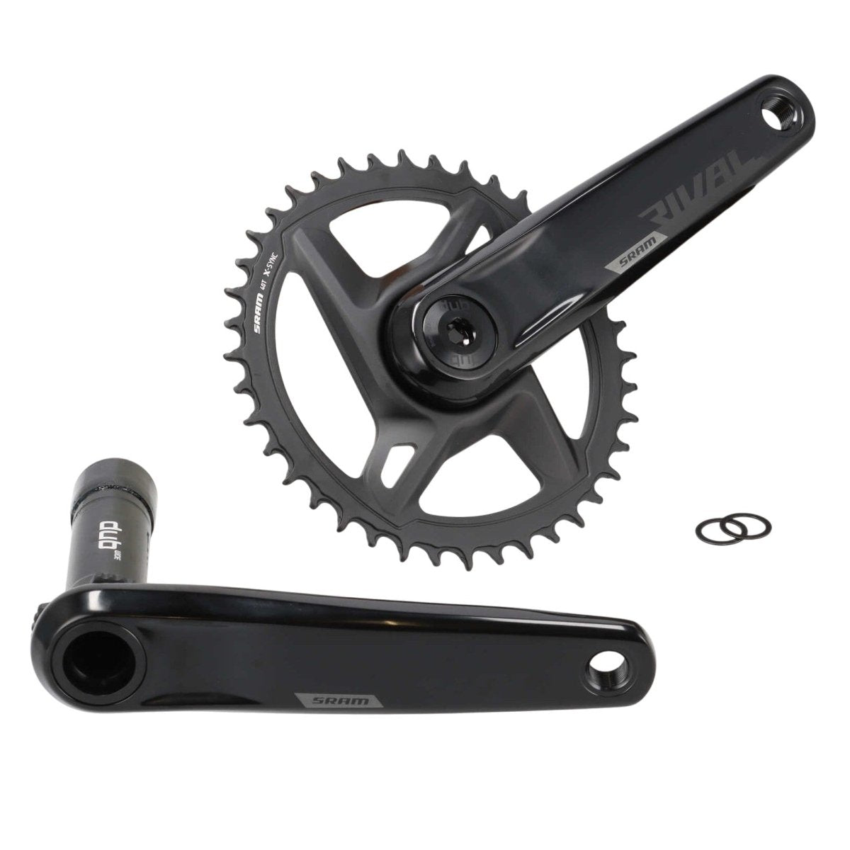 sram rival rennrad SRAM Rival Kurbel 1x12-fach DUB Wide | 170 mm | Kettenblatt 40 Zähne