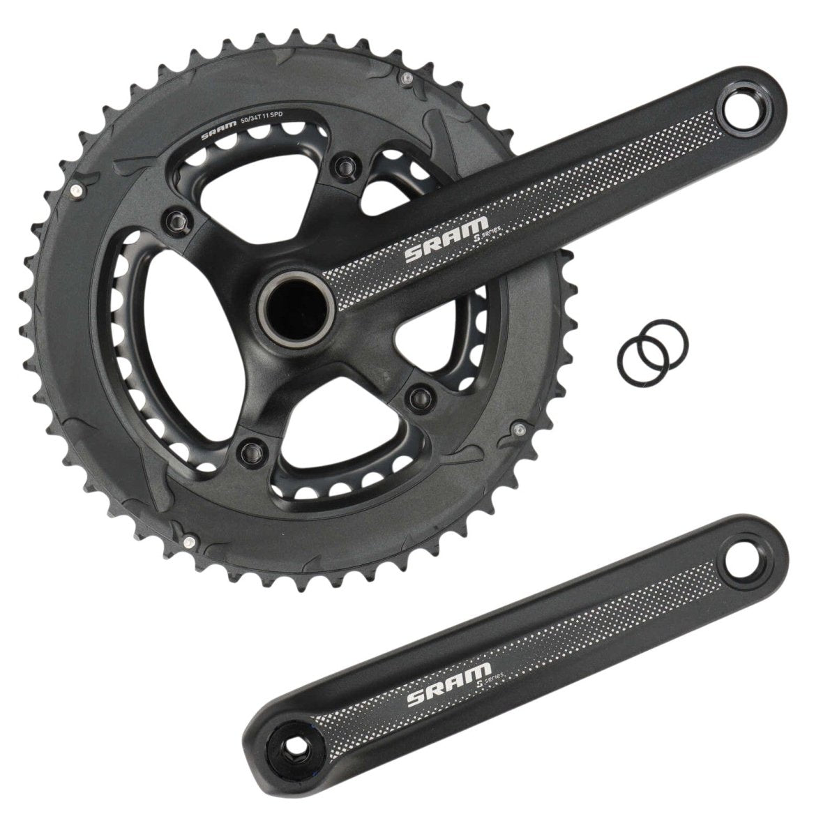 sram kurbel rennrad SRAM S-Series Kurbel | 175 mm | 50/34 Zähne | 2x11-fach | GXP