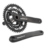 SRAM X5 GXP Kurbelgarnitur 175 mm | 3x9 - fach | 22/32/44 Zähne | schwarz - RAAAD.de