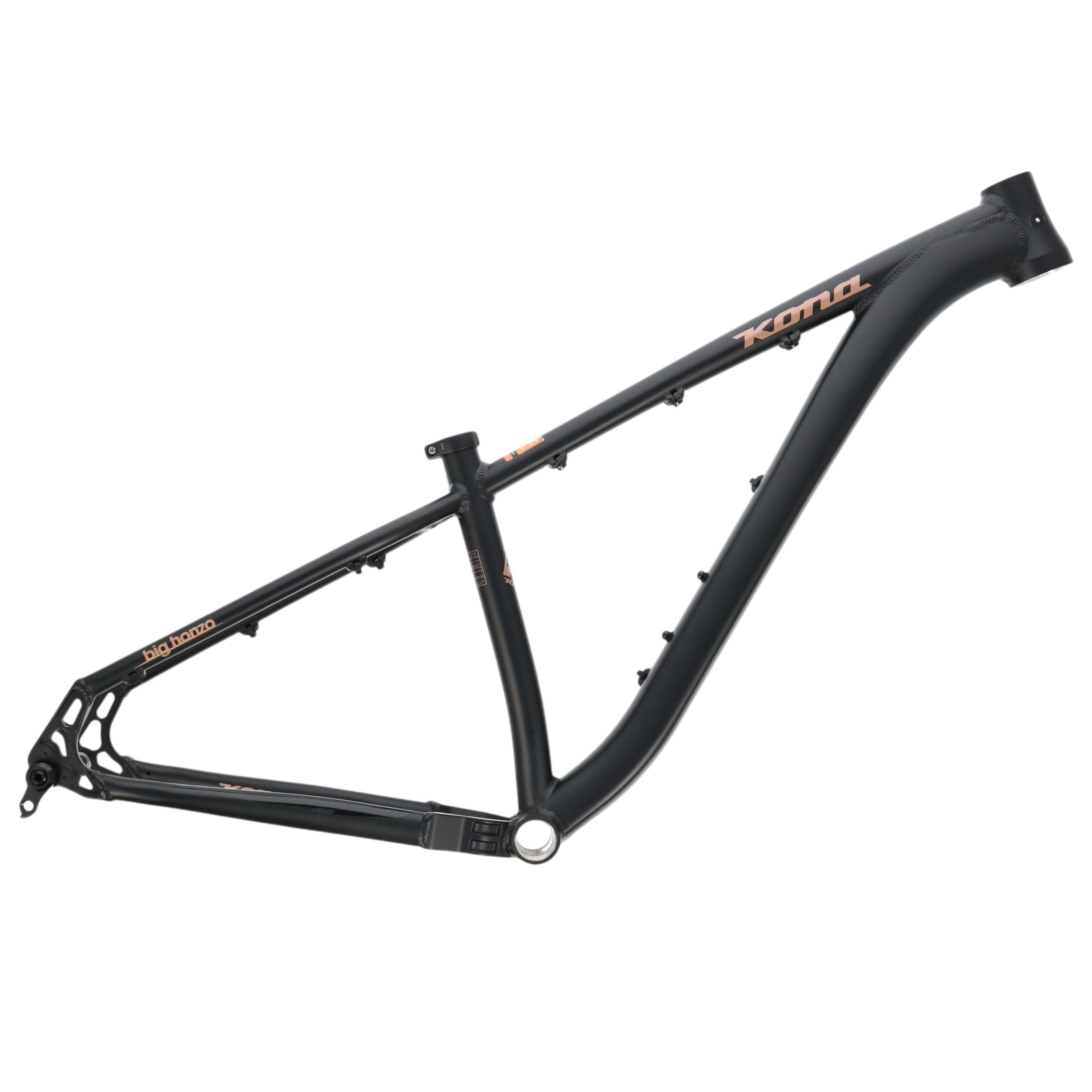Kona Big Honzo Rahmen 27.5" | Modell 2022 | Alu Trail Hardtail | Schwarz