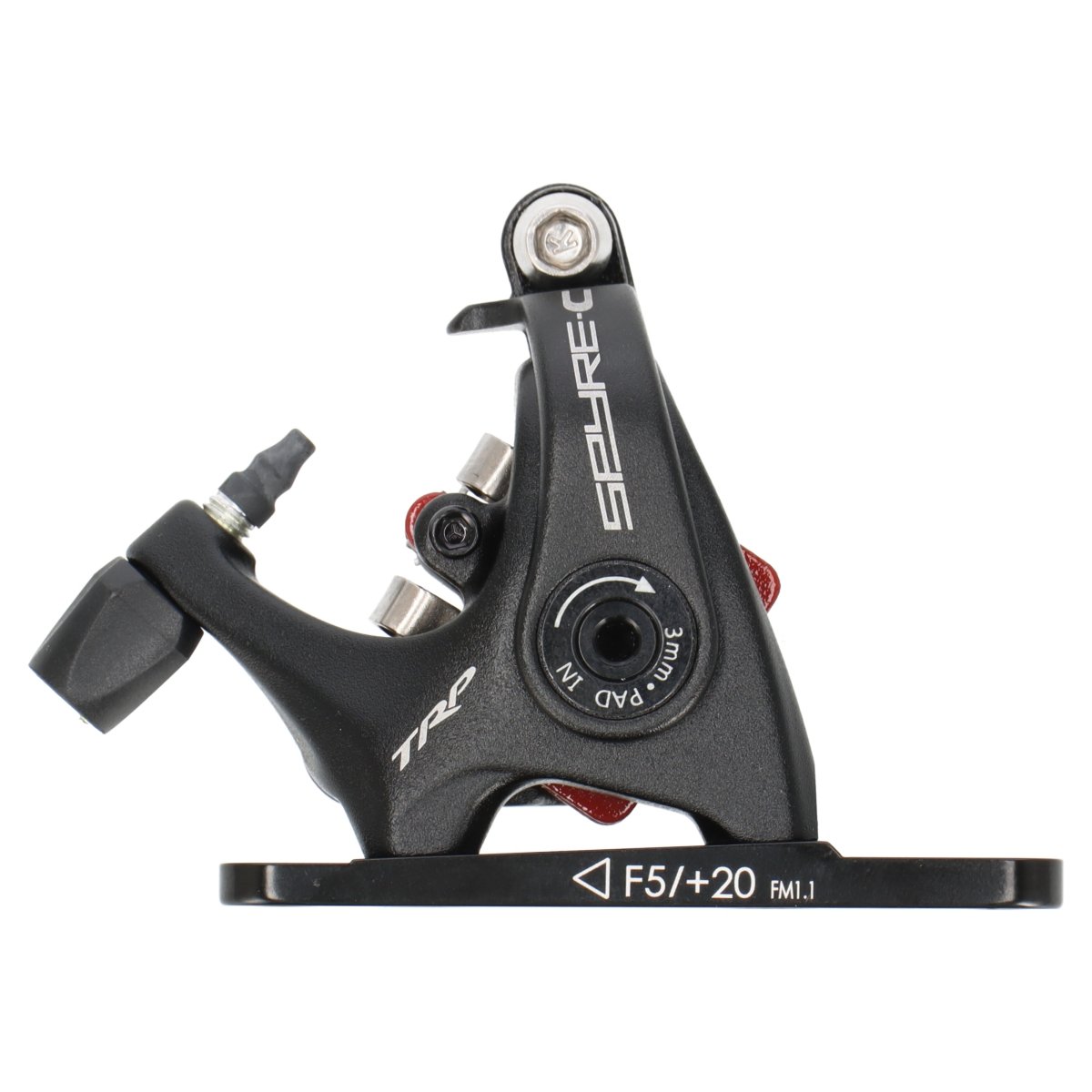 TRP Spyre C MD - C610C mechanische Scheibenbremse vorne | schwarz | Flat Mount | Rennrad / Gravel | inkl. Bremsbeläge - RAAAD.de