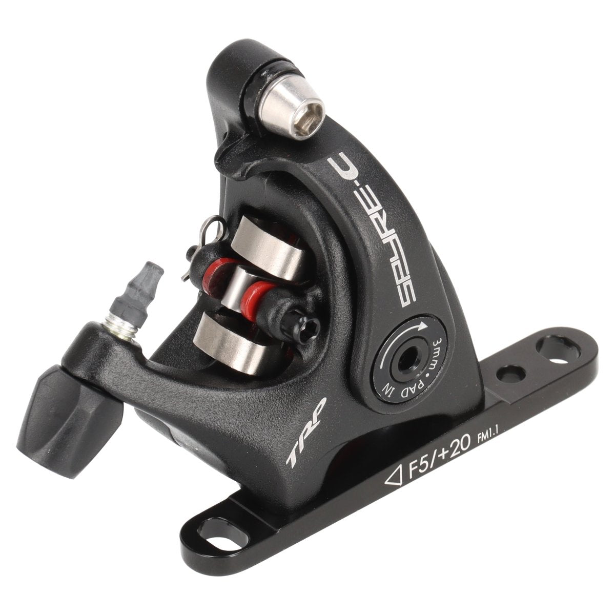 TRP Spyre C MD - C610C mechanische Scheibenbremse vorne | schwarz | Flat Mount | Rennrad / Gravel | inkl. Bremsbeläge - RAAAD.de