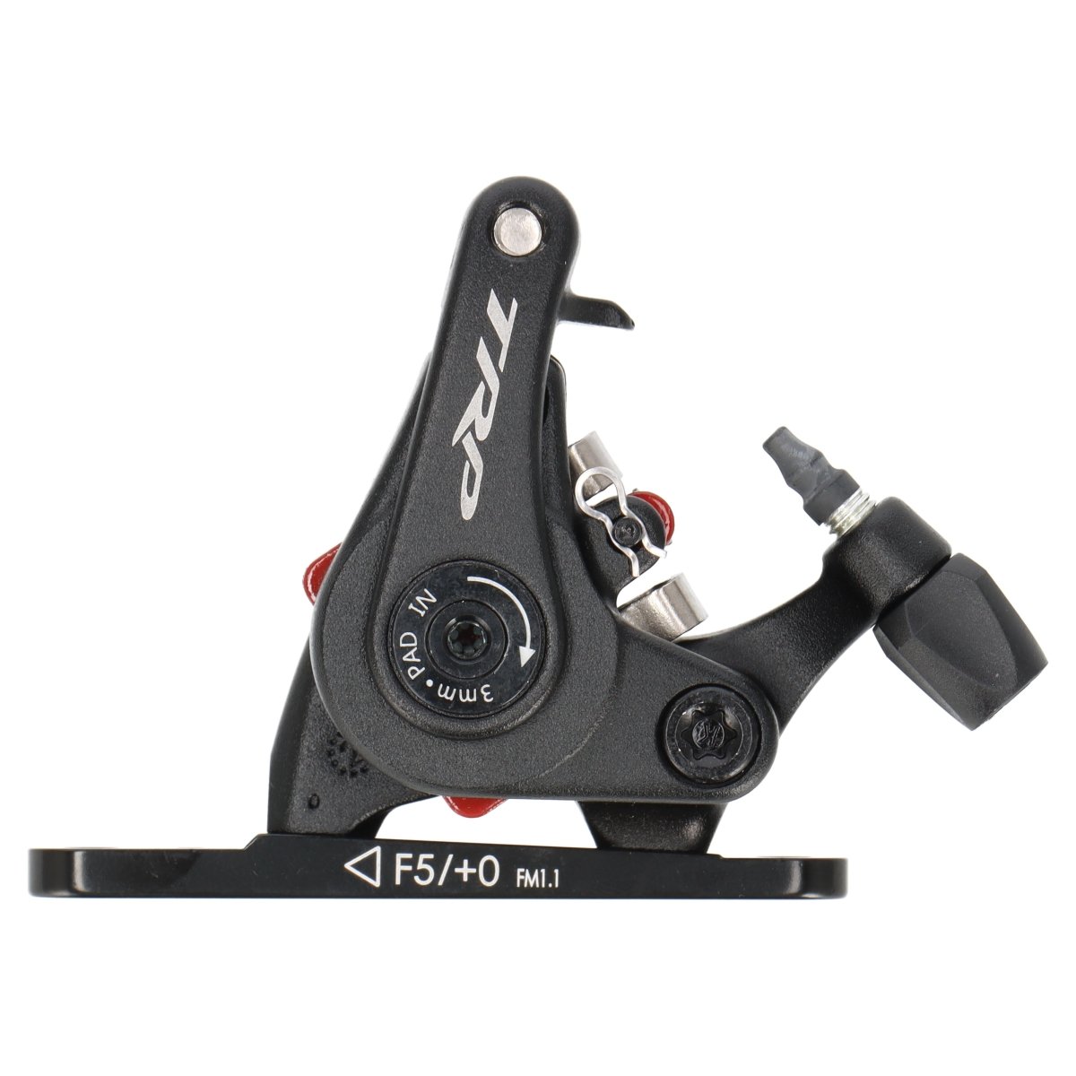 TRP Spyre C MD - C610C mechanische Scheibenbremse vorne | schwarz | Flat Mount | Rennrad / Gravel | inkl. Bremsbeläge - RAAAD.de