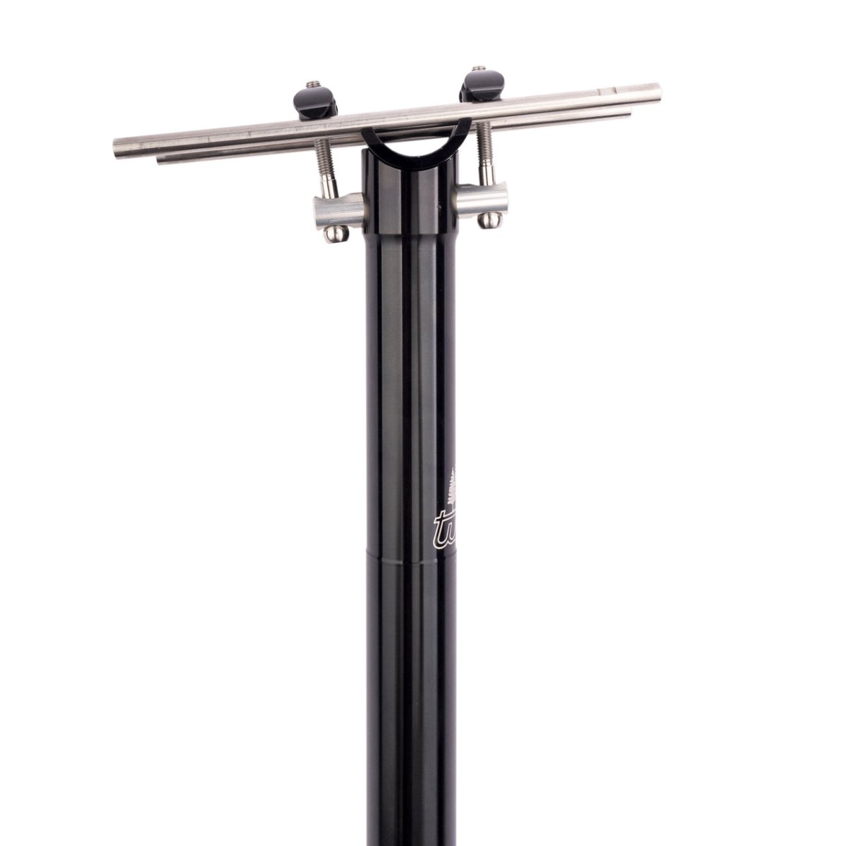 Tune Sattelstütze Starkes Stück + Leichtes Stück | 27,2 x 420 mm | 0 mm Offset | Aluminium | Schwarz - RAAAD.de