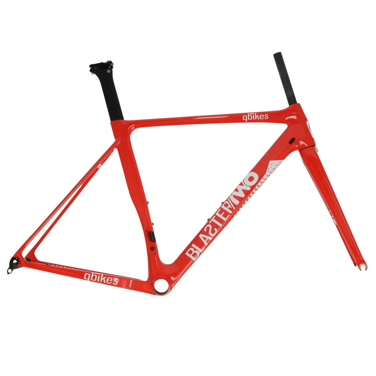 Q-Bikes Blaster TWO Carbon Rahmenset | Aero | Felgenbremsen | Orange