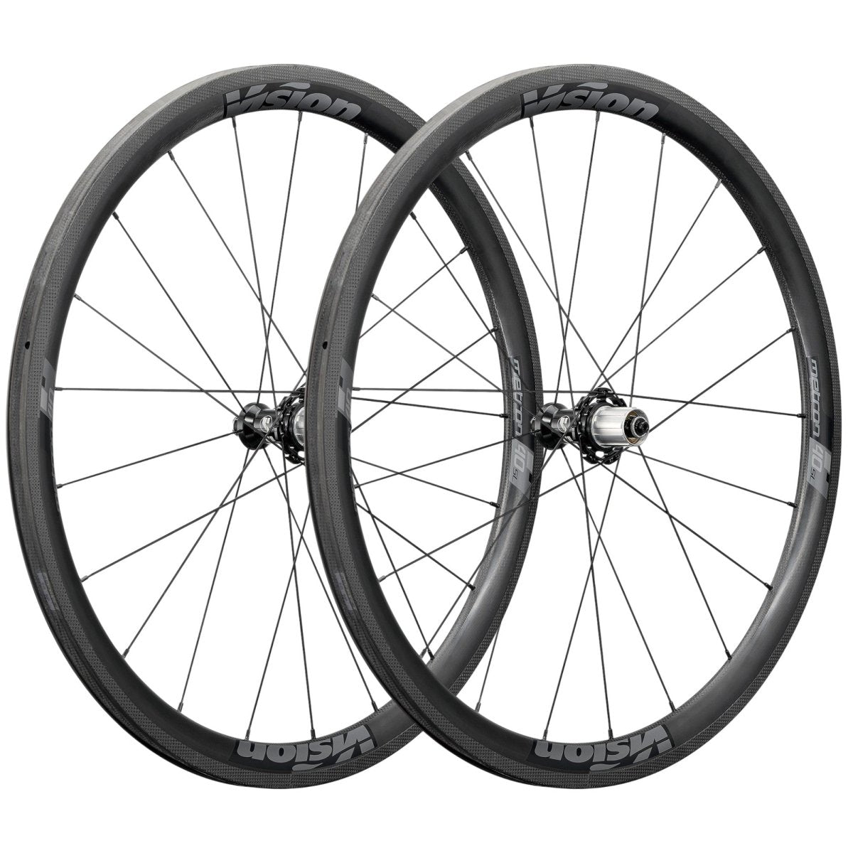 rennrad felgen für schlauchreifen Vision Metron 40 SL Carbon Laufradsatz 28" | Felgenbremsen