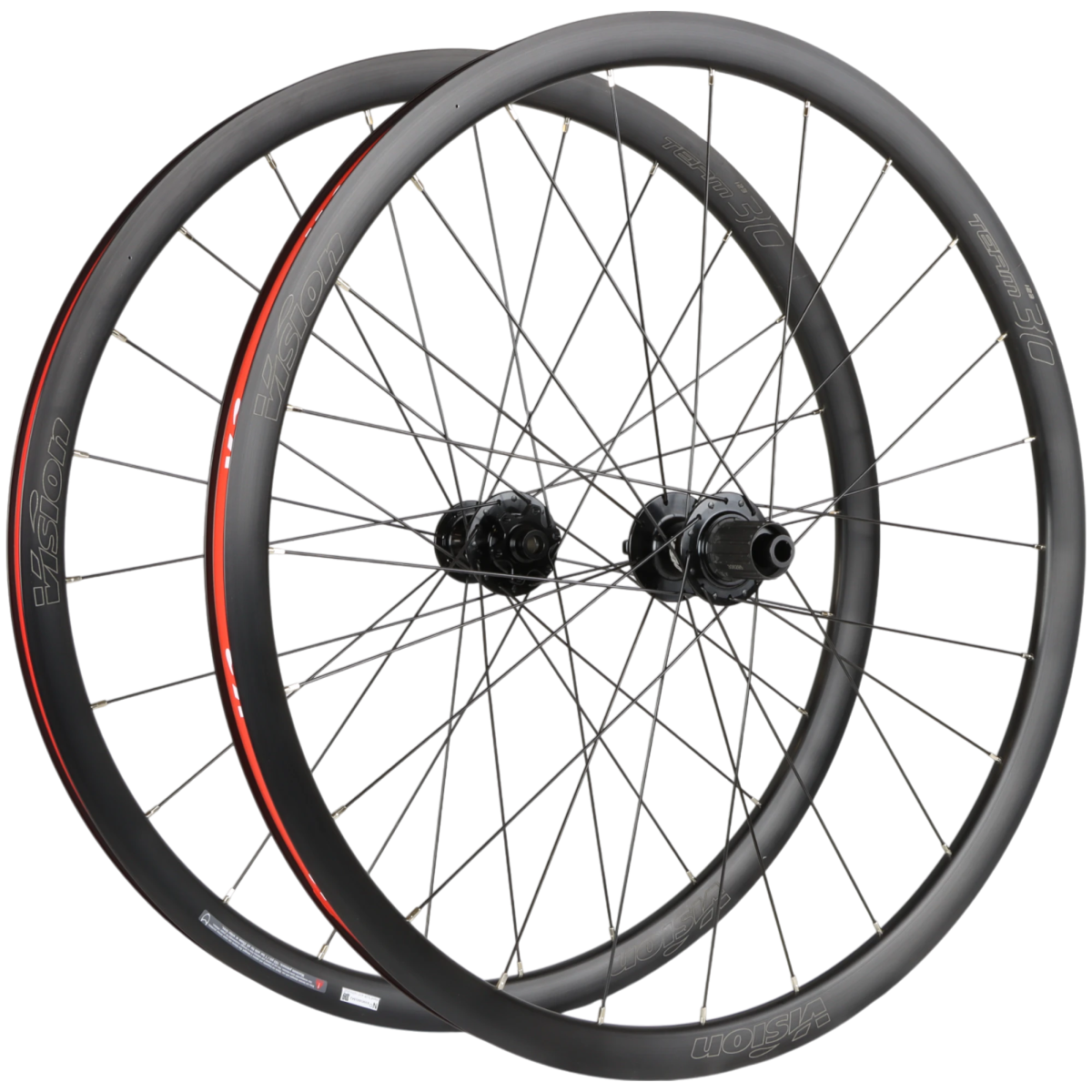 Vision Team AGX i23 Gravel Laufradsatz 700C Disc TLR Shimano –