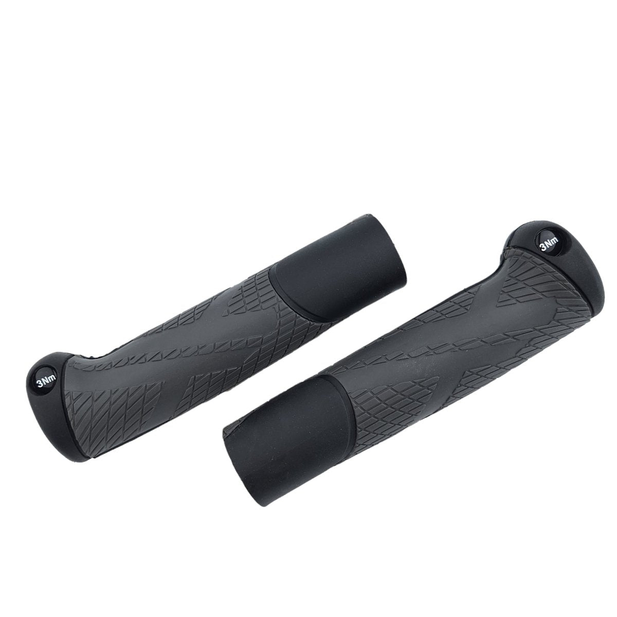 XLC Mountainbike Griffe Ergonomisch Lock-on schwarz grau - RAAAD.de