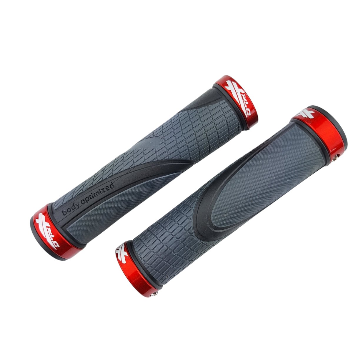 test mountainbike griffe XLC Mountainbike Griffe high grip Lock-on schwarz rot – RAAAD.de