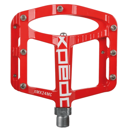Xpedo Flatpedal SPRY Plattformpedale rot - RAAAD.de
