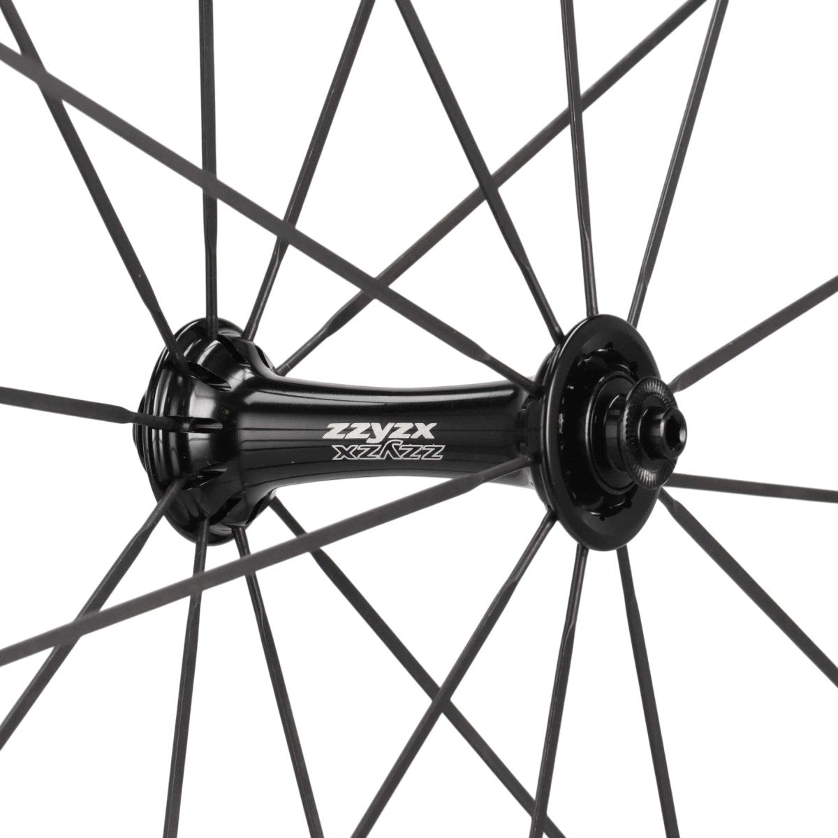 ZZYZX Carbon Laufradsatz Tubular 28" | Felgenbremsen | Schnellspanner | Shimano HG Freilauf | Schwarz Rot - RAAAD.de