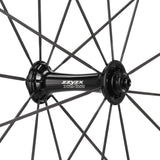 ZZYZX Carbon Laufradsatz Tubular 28" | Felgenbremsen | Schnellspanner | Shimano HG Freilauf | Schwarz Rot - RAAAD.de