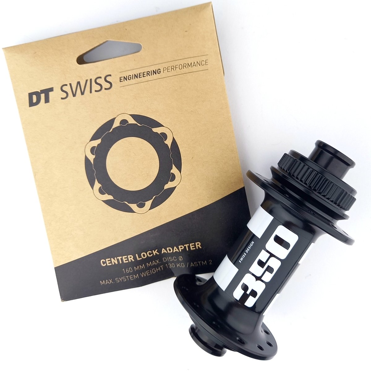 DT Swiss 350 Vorderradnabe 12x100 mm Centerlock 24 h - RAAAD.de
