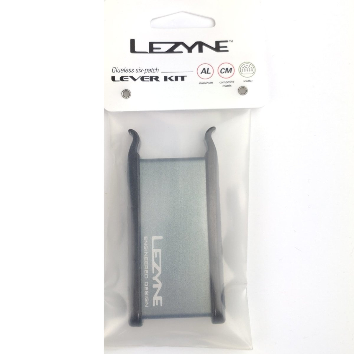 Lezyne Lever Kit Flickzeug mit Reifenhebern silber - RAAAD.de
