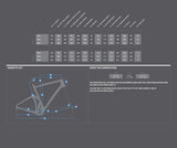 Niner MCR 9 RDO Gravel Rahmen inkl. Dämpfer schwarz/grau (Größe 59/L) - RAAAD.de