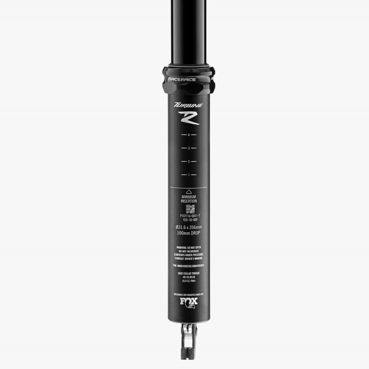 race face turbine vario sattelstütze RaceFace Turbine R Vario Sattelstütze 31.6 mm / 100 mm – RAAAD.de
