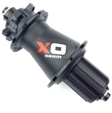 SRAM X0 Hinterradnabe 12x142 mm 6-Loch Shimano schwarz/rot - RAAAD.de