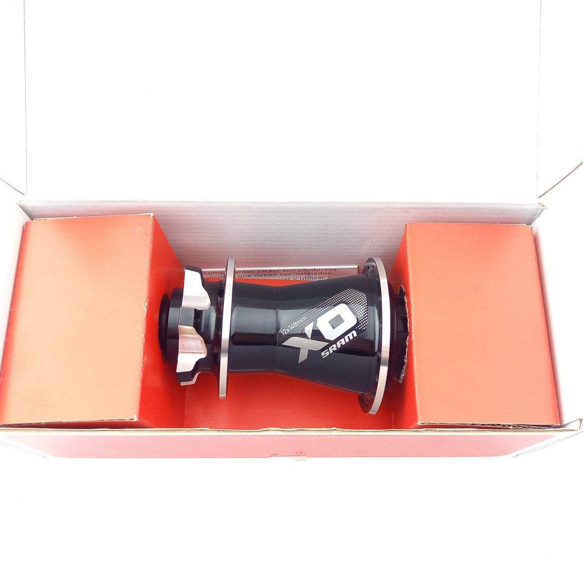 SRAM X0 Hinterradnabe 12x148 mm Boost 6-Loch 32 h SRAM XD schwarz - RAAAD.de