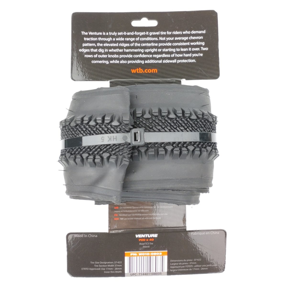 WTB Venture Road TCS 28'' 40c Gravel Reifen - RAAAD.de